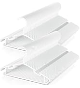 BRFOYU Baby Hangers 100 Pack Non-Slip Kids Plastic Hangers for Closet, Space Saving Toddler Hange...