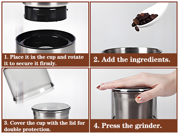 Sonhomay Electric Coffee Grinder