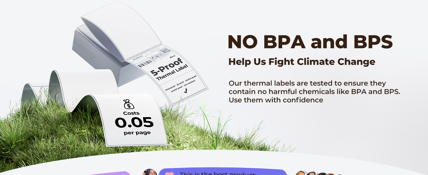 4x6 thermal labels