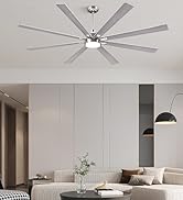 large ceiling fan with light