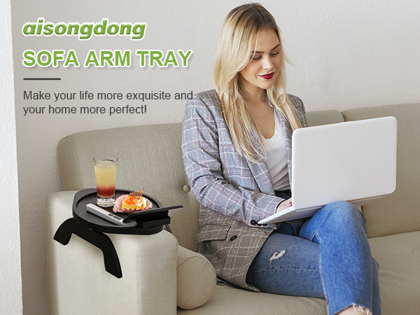couch arm table