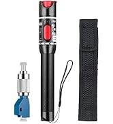 Visual Fault Locator 30MW 30KM Fiber Tester Universal Connector Fiber Optic Tester Kit Including ...