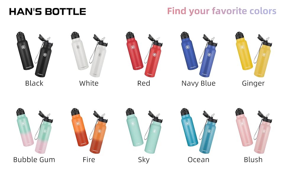insulated water bottle