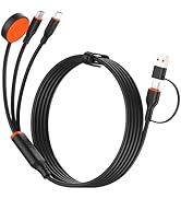 Travel Essentials 3 in 2 Multi Charging 100W Cable USB A/C to Dual USB C/for Apple Watch Charging...