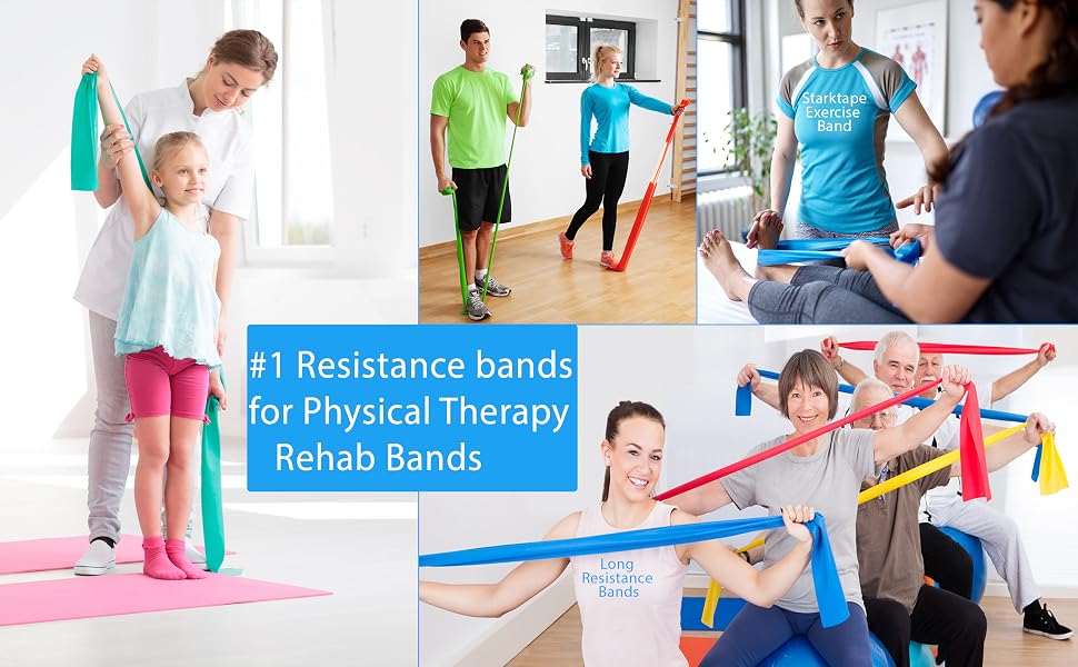 Starktape Resistance Bands for Physical Therapy