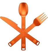 Magnetic Camping Cutlery Set, Flatware Utensils Set, Knife, Fork & Spoon, Travel Utensils for Cam...