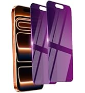 Ifaeveus 2 Pack Privacy Screen Protector for iPhone 17 Pro Max Tempered Glass 6.9'' Private Saver...