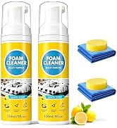 dssuoa 4-in-1 Foam Cleaner All Purpose,Multi-Enzyme Foam Spray Cleaner,Multipurpose Foam Cleaner,...
