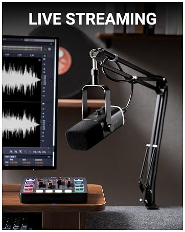 podcast microphone kit