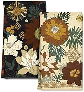 Miss Adola 2pcs Microfiber Kitchen Towels - Modern Kitchen Towels Set of 2 with Hanging Loop Deco...