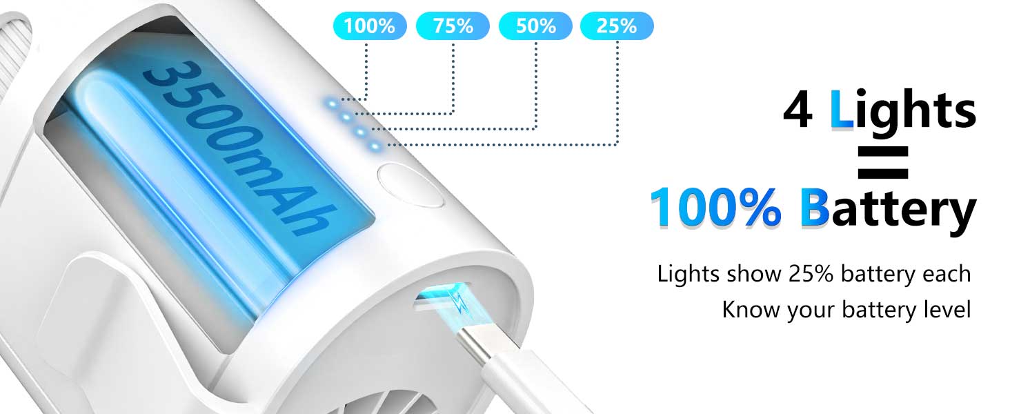 portable waist fan
