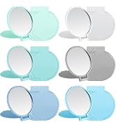 Jetec 12 Pieces Compact Mirrors Gifts Bulk,Fresh Colors | Small Pocket Mirrors, Mini Portable Fol...