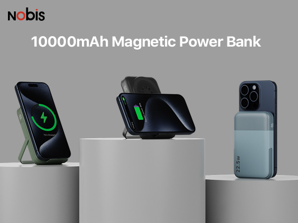 Nobis Dual-foldable Magnetic Power Bank power bank magsafe magsafe power bank powerbank magsafe