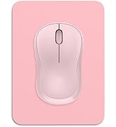 Dapesuom Small Mouse Pad, 6 x 8 Inch Thick Rubber Premium-Textured Non-Slip Portable & Washable M...