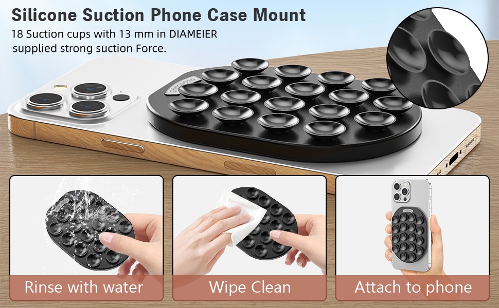 magnetic phone grip for magsafe phone grip holder