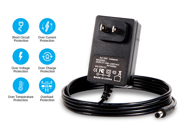 9V 1A AC Adapter Power Supply Charger