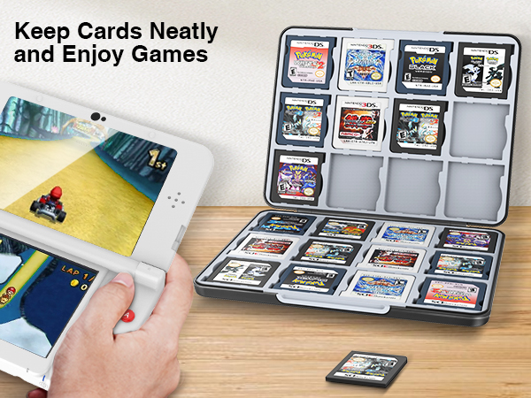 3DS game card case feature