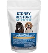 Non-Prescription Kidney Care Dog Food for Renal Support - Low Sodium Diet for Healthy Kidneys, Lo...