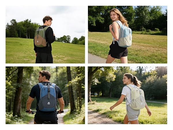 small hiking backpack