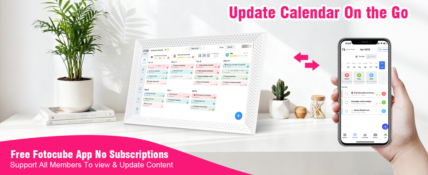 wifi smart calendar