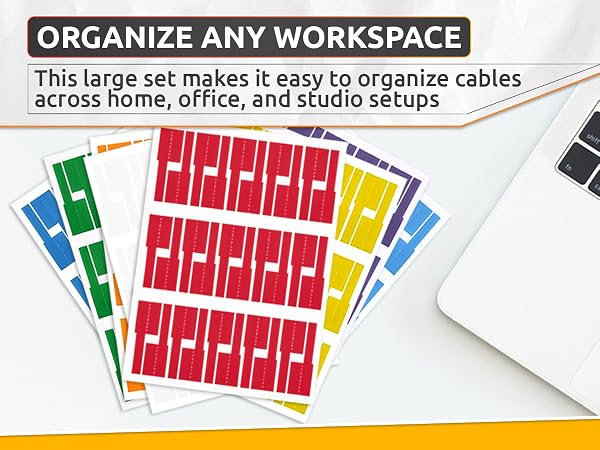 hanger labels wrap around labels key labels write on cord organization
