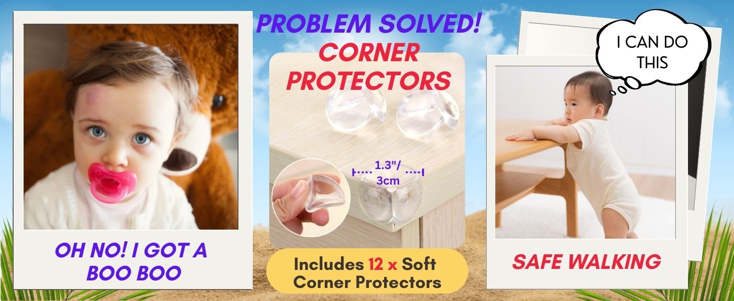 Corner Protector, Table Corner Protectors for Baby Guards for Furniture Corner Protectors Covers