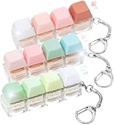 3PCS Keyboard Fidget Toy, Fidget Keyboard Keychain Keyboard Clicker Fidget Silent Loud Clicker Fi...