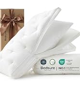 Bedsure Adjustable Pillow Queen Size for Side Sleepers, Custom Height Firmness Queen Pillow, Pure...