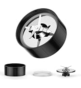 Replacement Parts 4 Leaf-Blade fits KOIOS HM310N 1000W Blender, Black