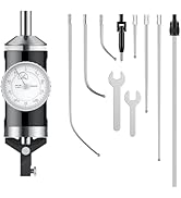 HDLNKAK Coaxial Centering Indicator Set 0-0.15''/0.0005''Standard Body, Co-Ax Precision Milling M...