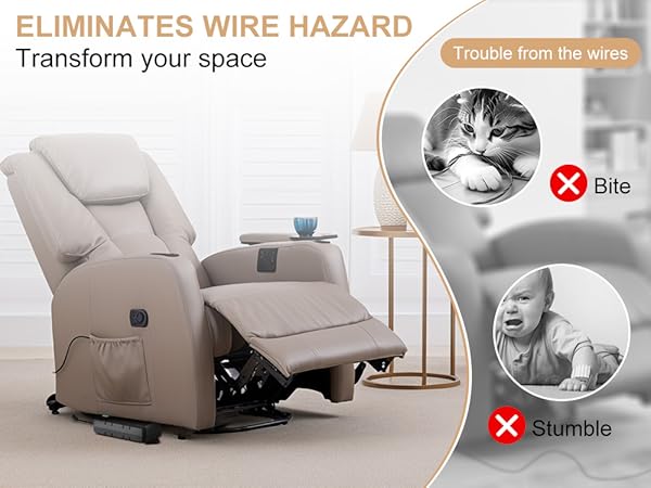 battery packs for reclining furniture