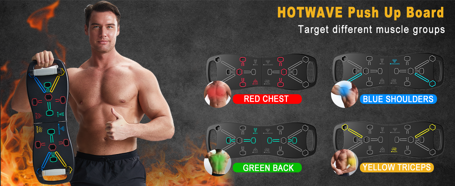 hot wave push up board