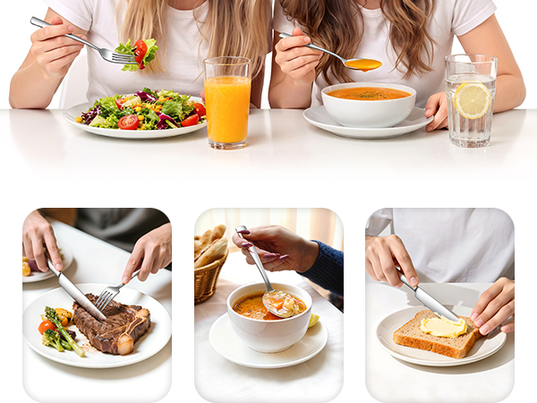 stainless steel silverware sets