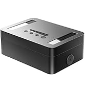 STARSIKI Metal Timed Lock Box, Phone Lock Box with Timer, Self-Control Container with USB C Charg...