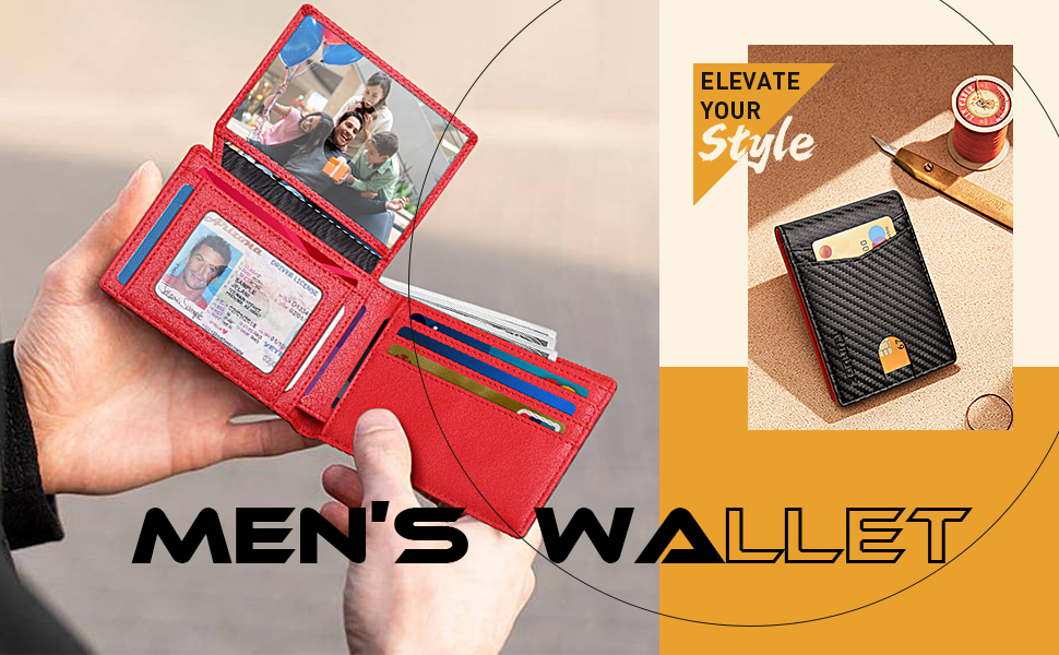 bifold wallet men