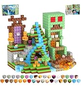 Magnetic Blocks, 208PCS Magnetic Building Blocks, Stacking Magnets for Kids, Sensory Toy for STEM...