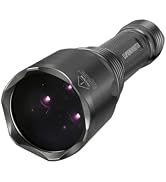 LUMENSHOOTER S3 365nm UV Flashlight with 3 LEDs | Powerful Blacklight, Pet Urine Detection, Resin...