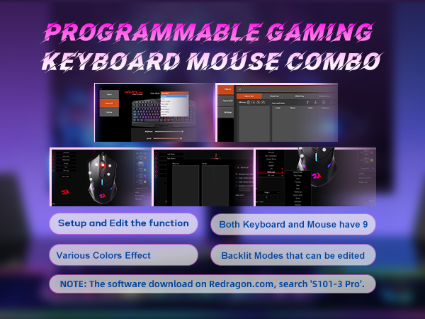 programmable keyboard mouse