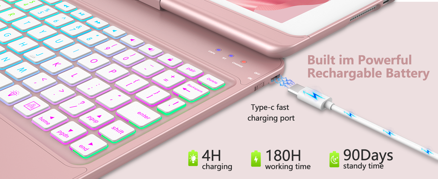 iPad Keyboard Case for iPad 10.2"