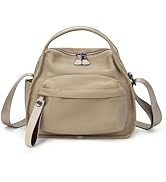 CEUTNIZ Elegant Solid Color Shoulder Bag for Women Casual Nylon Front Pocket Crossbody Casual Tre...
