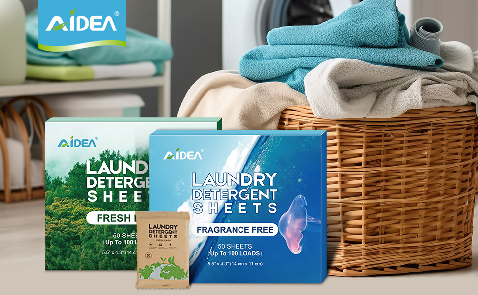 AIDEA Laundry Detergent Sheets