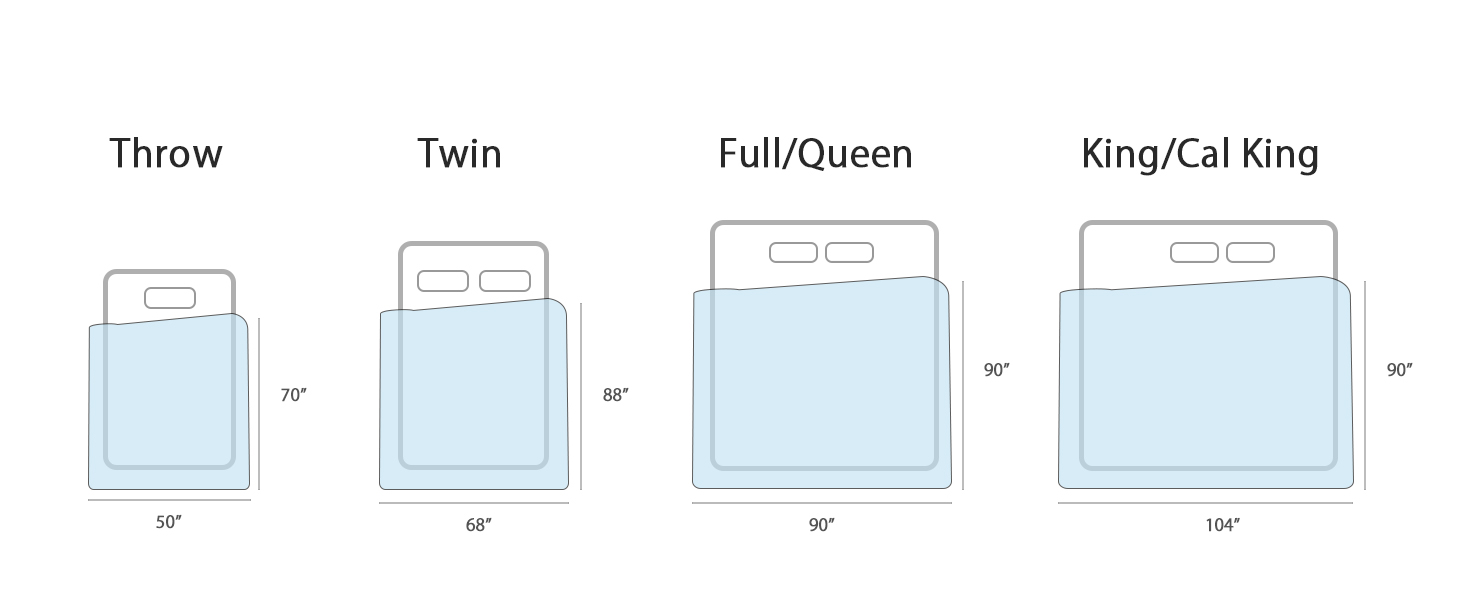 cooling comforter size