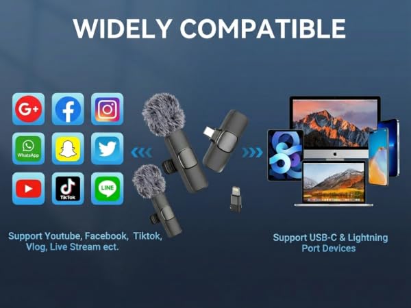 wireless lavalier mircophone