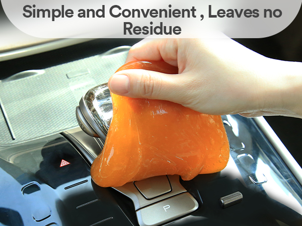 Car Cleaning Gel Orange