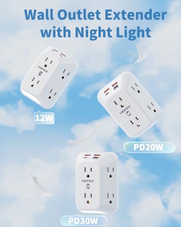 multiple outlet wall plug