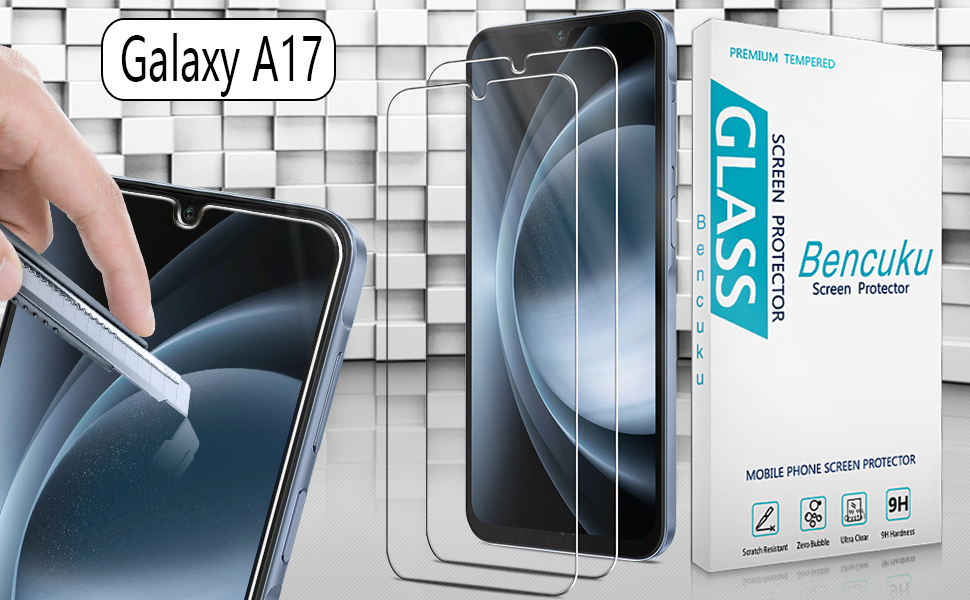 samsung a17 screen protector glass