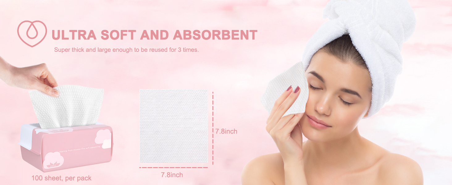 Facial Cloths Towelettes