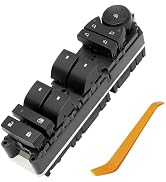 15093440 Front Driver Side Master Power Window Switch Fits for 2007-2013 Chevy Silverado/GMC Sier...