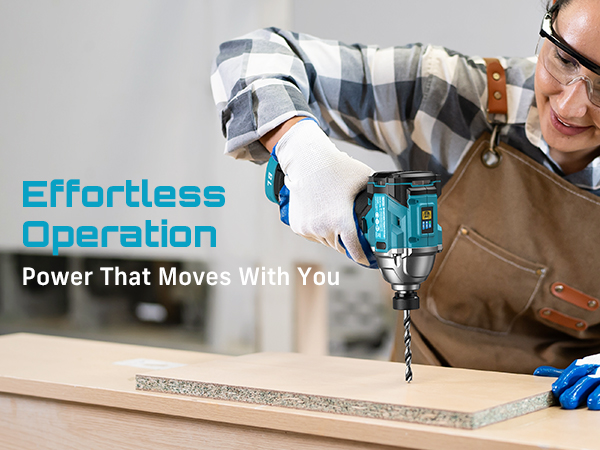 EFFORTLESS OPERATION
