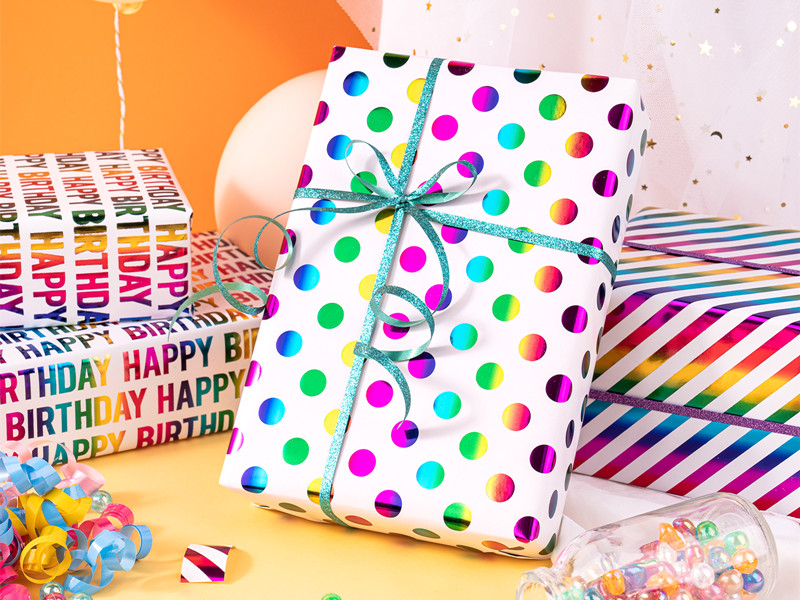 WRAPAHOLIC Birthday Wrapping Paper